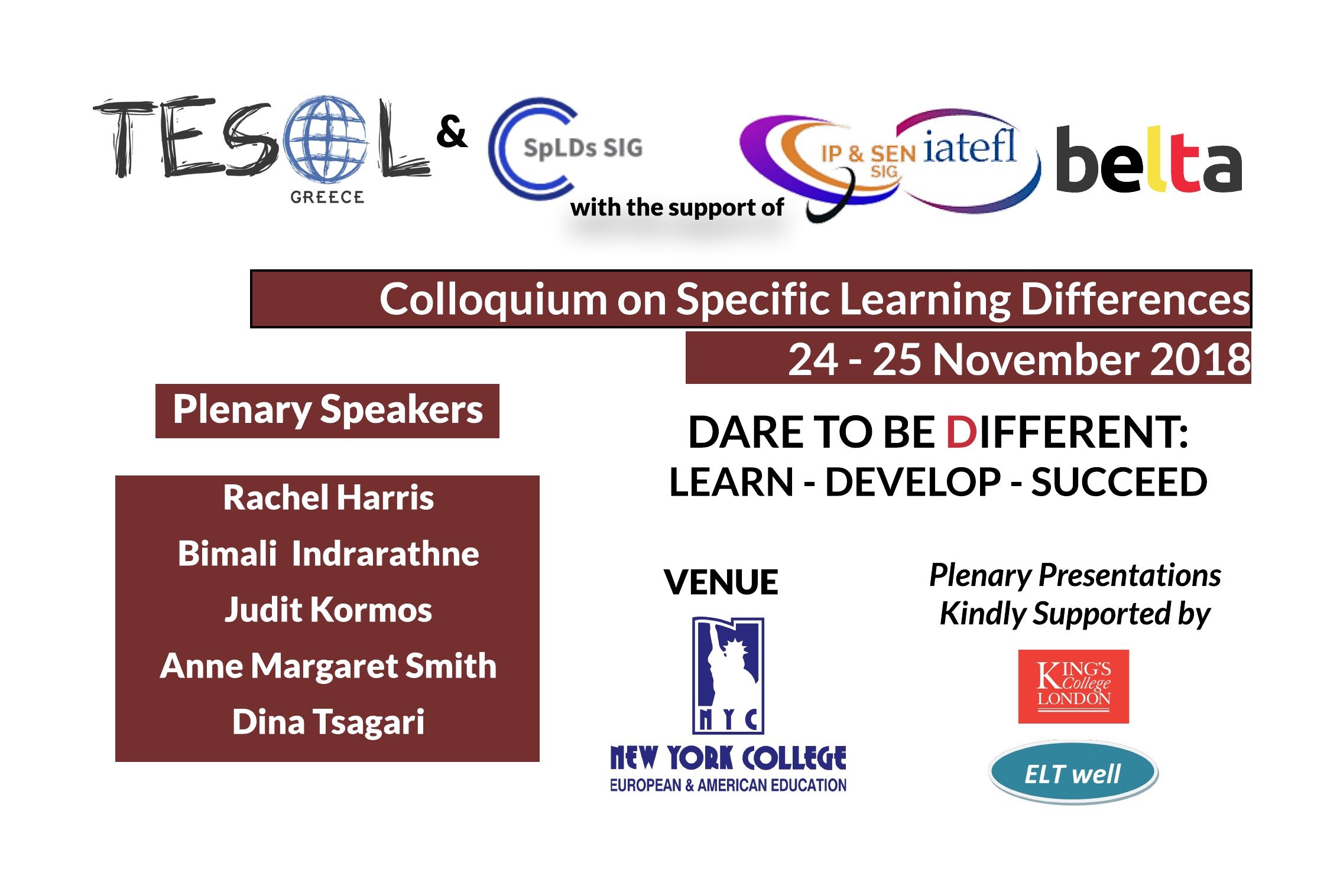International Colloquium on Specific Learning Differences